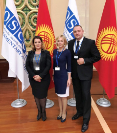 5 October 2018 The MPs at the OSCE Parliamentary Assembly’s Autumn Meeting